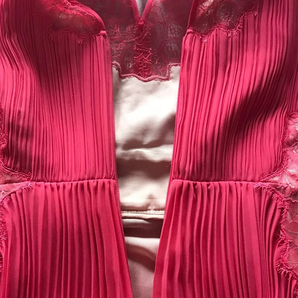 BCBGMaxAzria Mina Pleated Dress (NWOT) - Picture 13 of 16